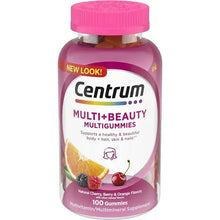 Centrum Multi+ Beauty Dual Action Multivitamin, Designed with Biotin for Healthy Hair, Skin and Nails 100 ct
