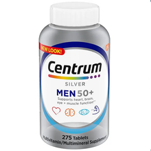 Centrum Silver Multivitamin for Men 50 Plus, Vitamin D3, B and Zinc Supports Memory and Cognition (275 ct.)

