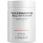 Codeage Teen’s Daily Multivitamin Supplement, 25+ Vitamins & Minerals for Teenage Boys & Girls, Organic Whole Foods Vitamins for Teenagers, Vitamin A, B, C, D, E, K, Omega-3, 60 Ct
