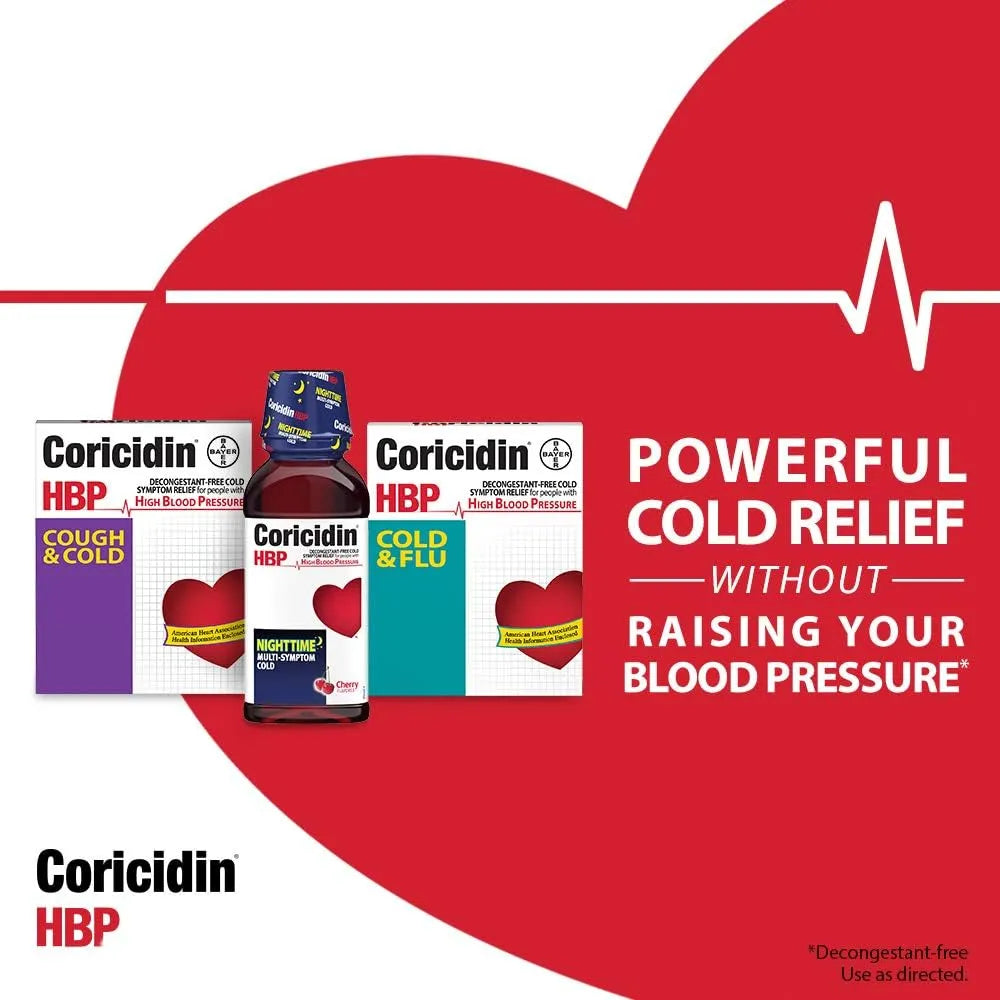 Coricidin HBP Chest Congestion & Cough Liqui-Gels 20 Count