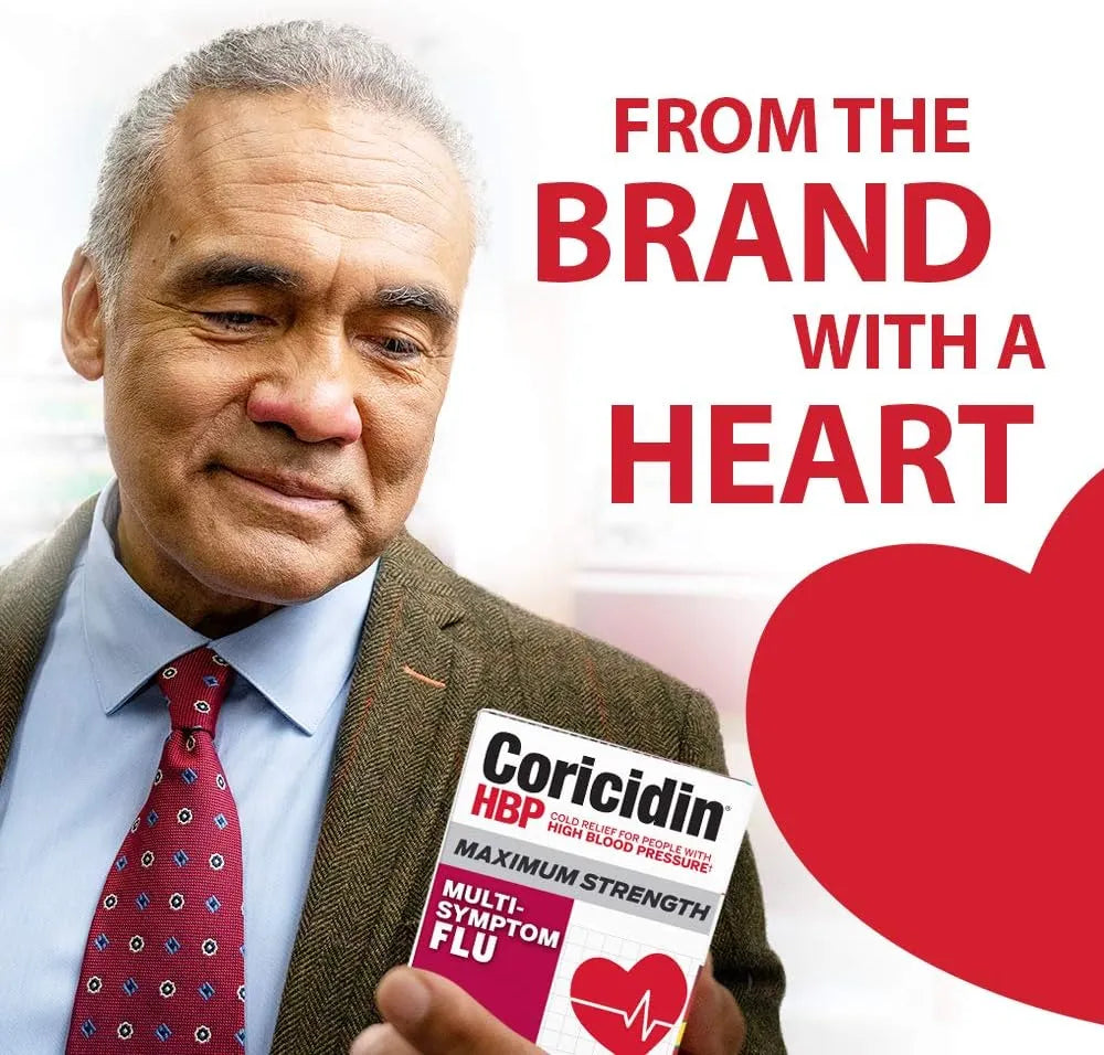 Coricidin HBP Chest Congestion & Cough Liqui-Gels 20 Count