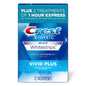 Crest 3D Whitestrips, Vivid Plus, Teeth Whitening Strip Kit, 24 Count (Pack of 1)
