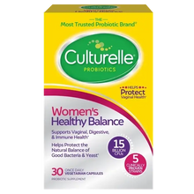 Culturelle Probiotic with Strains to Support Digestive, Immune & Vaginal Health*, Culturelle Women's Healthy Balance Probiotic, Gluten Dairy & Soy Free, 30 Count
