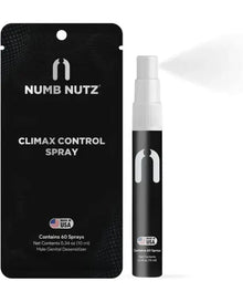 Delay Spray for Him, 60 Pumps, Numb Nutz Last Longer Bed Premature Ejaculant Control Sexual Enhancers, Desensitizing Spray Sex Men, Climax Delay Spray for Men 0.34 Fl Oz (Pack of 1) 1 0.34 Fl Oz

