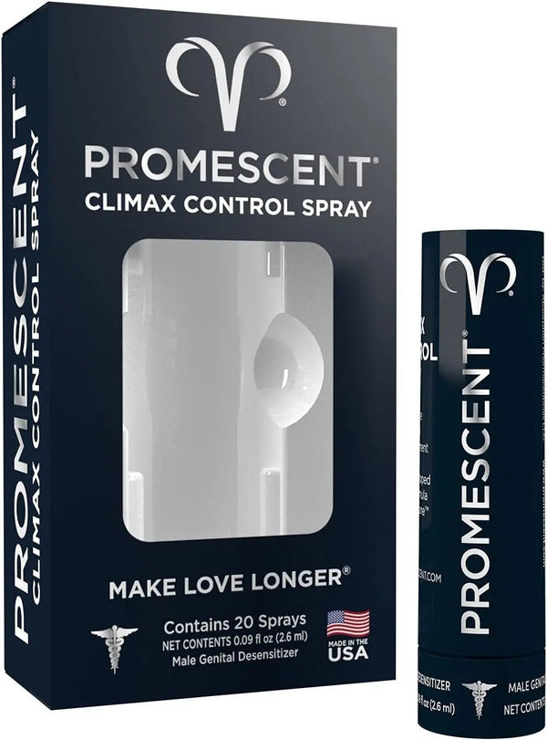 Desensitizing Delay Spray for Men Clinically Proven to Help You Last Longer in Bed - Better Maximized Sensation + Prolong Climax for Him, 2.6 ml
