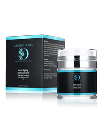 Desiree Diana Anti Aging Antioxidant Face Cream with Hyaluronic Acid 5% 1.7 oz for all Skin Types, Moisturizes, Increases Elasticity, Improves the Appearance of Fine
