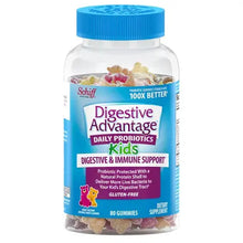 Digestive Advantage Probiotic Gummies For Digestive Health, Daily Probiotics For Kids, Support For Occasional Bloating, Minor Abdominal Discomfort & Gut Health
