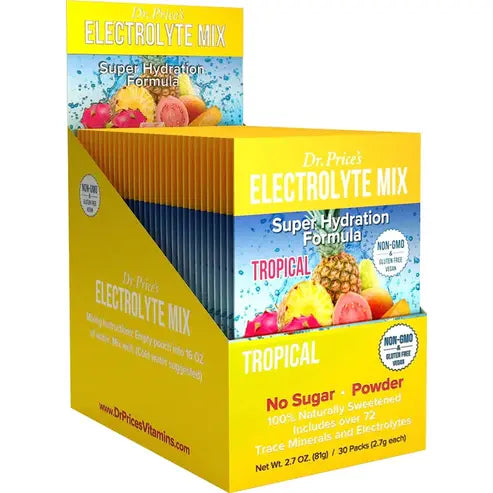 Electrolytes Powder Packets - Electrolytes No Sugar - Hydration Packets - Electrolyte Mix - Keto Electrolytes - Fasting Electrolytes - Water Enhancer, No Tablets