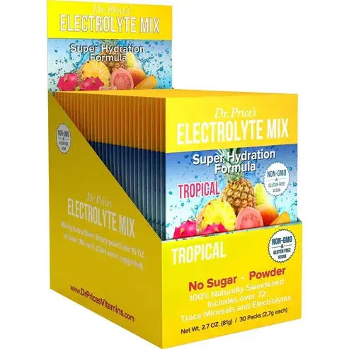 Electrolytes Powder Packets - Electrolytes No Sugar - Hydration Packets - Electrolyte Mix - Keto Electrolytes - Fasting Electrolytes - Water Enhancer, No Tablets