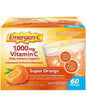 Emergen-C 1000Mg Vitamin C Powder for Immune Support Super Orange - 60 Ct
