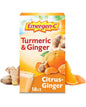 Emergen-C Citrus-Ginger Fizzy Drink Mix, Turmeric and Ginger, Immune Support, Natural Flavors with High Potency Vitamin C, 18 Count
