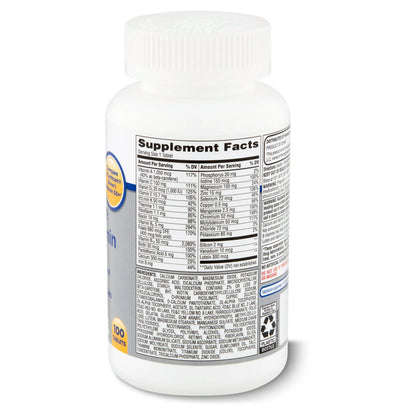 Equate Complete Multivitamin, Women 50+, 100 Count