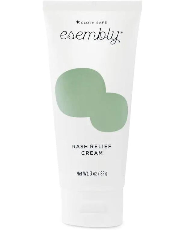 Esembly Rash Relief Cream, Soothes and Heals Diaper Rash, Natural Aid for Baby Bottom Discomfort, 3oz
