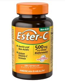 Ester-C® 500 mg with Citrus Bioflavonoids 120 Capsules
