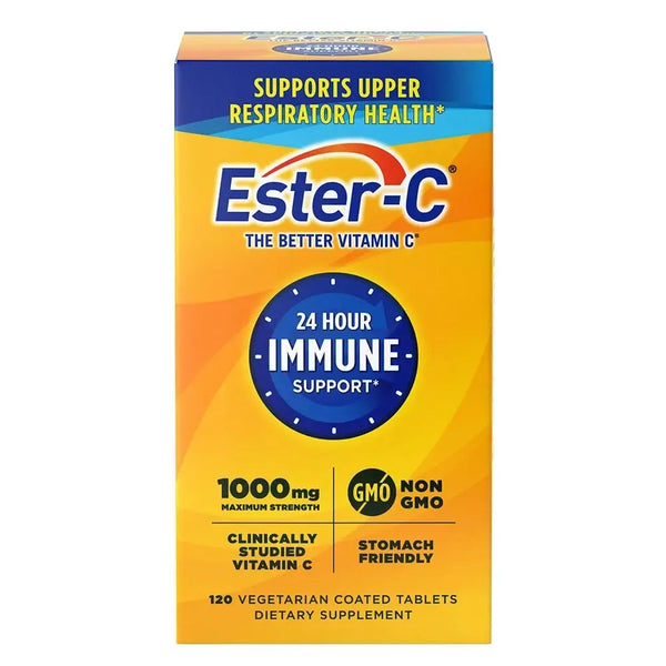 Ester-C Vitamin C, Immune Support Tablets, 1000 Mg, 120 Ct
