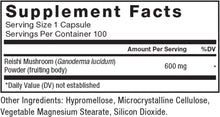 FORCE FACTOR Reishi Mushroom 600 mg, 100 Vegetable Capsules