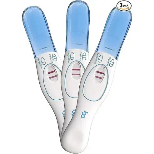 Femometer Pregnancy Tests Early Home Detection, Pruebas De Embarazo 99% Accurate Rapid Results, 3 Pack HCG Test Sticks for at Home Use
