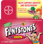 Flintstones Chewable Kids Vitamins with Iron, Multivitamin for Kids & Toddlers with Vitamin D, Vitamin C & more, 60 Count (Pack of 1)
