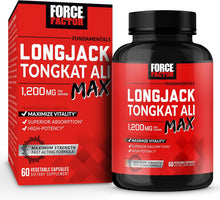 Force Factor Longjack Tongkat Ali Max, 1200mg, 60 Capsules