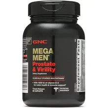 GNC Mega Men Prostate and Virility | Supports Optimal Sexual Health and Prostate Health | 90 Caplets
