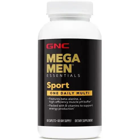 GNC Mega Men Sport One Daily Men's Multivitamin, 60 CAPLETS
