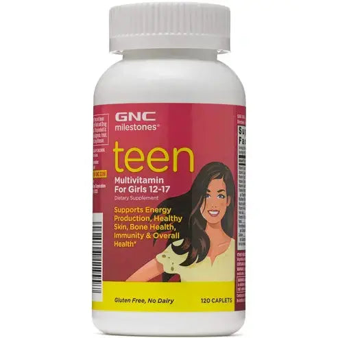 GNC Teen Multivitamin for Girls 12-17 - (Product) RED
