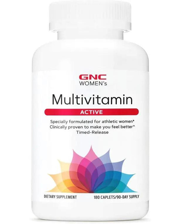 GNC Women's Active Multivitamin | Supports an Active Lifestyle | 30+ Nutrient Formula | Promotes Bone & Joint Health, Helps Energy Production |.
