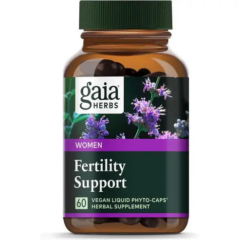 Gaia Herbs Fertility Support - Fertility Supplements & Hormone Balance for Women - 60 Vegan Liquid Phyto-Capsules (30 Servings)
