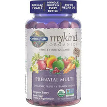 Garden of Life Organics Prenatal Gummies Multivitamin with Vitamin D3, B6, B12, C & Folate for Healthy Fetal Development – Organic, Non-GMO, Gluten-Free, Vegan, Berry Flavor, 30 Day Supply
