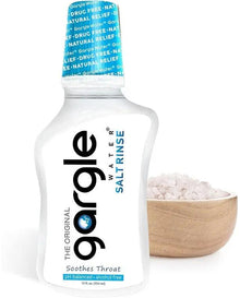 Gargle Water Salt Rinse Mouthwash, 12 fl Oz.
