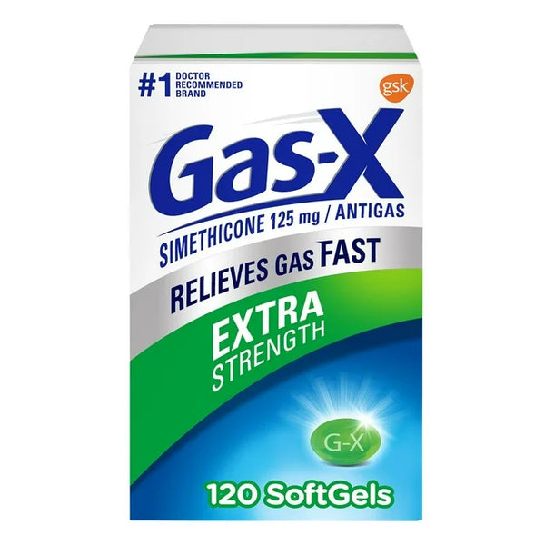 Gas-X Extra Strength Chewable Gas Relief Tablets with Simethicone 125 mg, Cherry - 18 Count