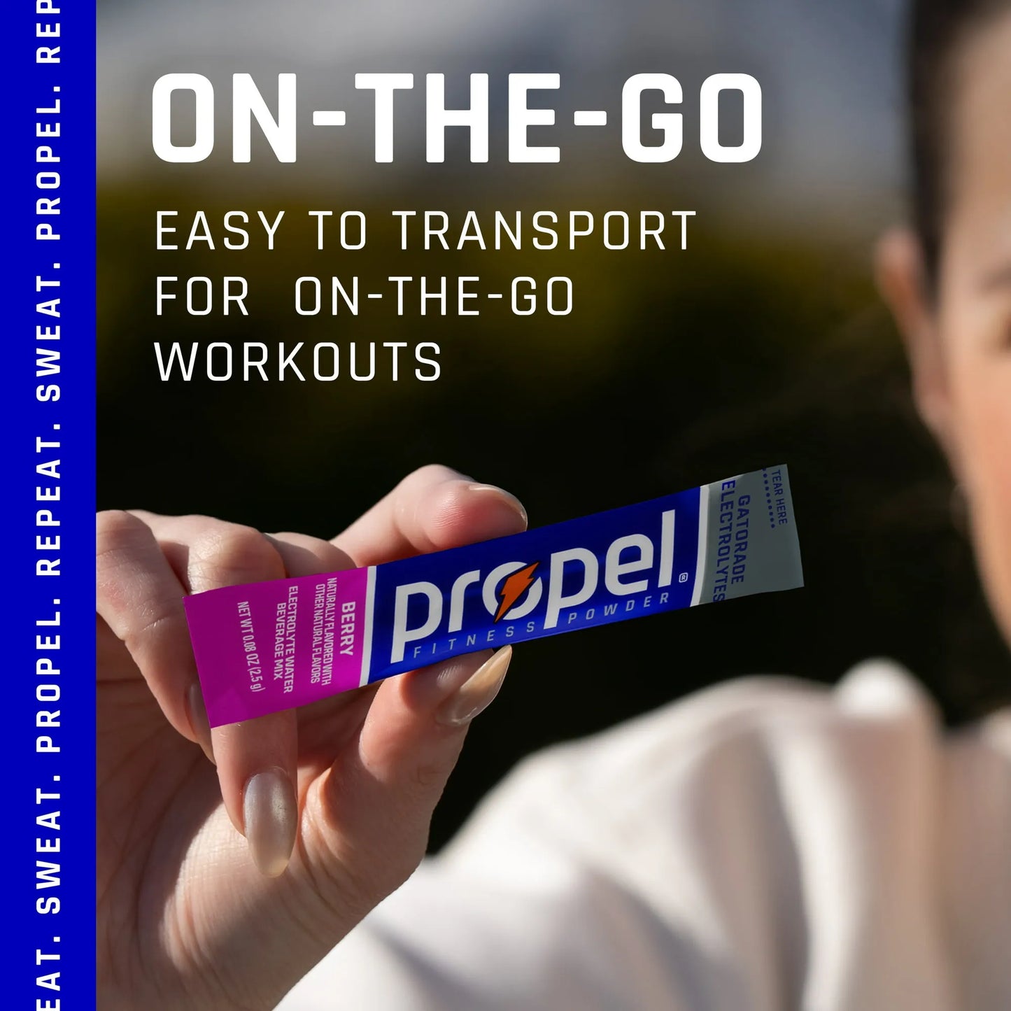 Gatorade Propel Powder Packet Electrolyte Raspberry Lemonade Flavor ...