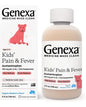 Genexa Children's Acetaminophen Pain and Fever Reducer | 160 mg per 5mL | Made with Delicious Organic Blueberry Flavor | 4 Fluid Ounces

