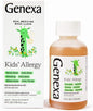 Genexa Kids' Liquid Allergy Medication - 4oz - Effective Antihistamine Medication for Children - Organic Agave Flavor - Certified Vegan, Gluten-Free.

