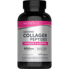 Neocell Grassfed Collagen Peptides supplement bottle on a white background