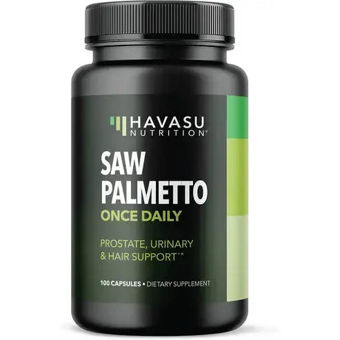 Havasu Nutrition Saw Palmetto Prostate Supplements for Men to Extenze Youth & Reduce Prostate Inflammation | DHT Blocker Hair Growth for Men to Reduce Balding & Hair...
