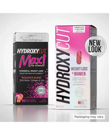 Hydroxycut + Women Pills with Biotin & Collagen | Hair Nails and Skin Vitamins | Iron Supplement | Energy Pills, 60 Count
