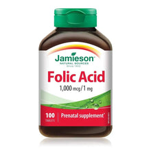 Jamieson Folic Acid 1mg 100 Tables
