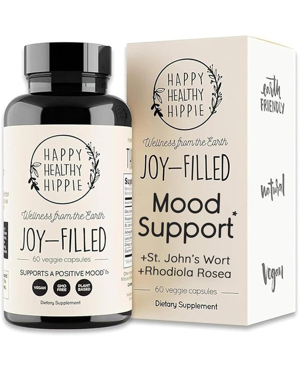 Joy-Filled Mood Support Supplement with St. Johns Wort | Stress Relief Supplement - 60 ct
