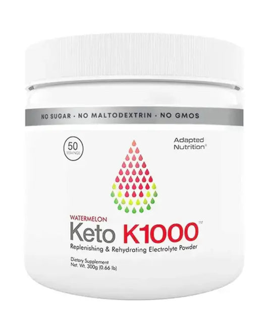 K1000 Electrolyte Powder, Watermelon, 50 Servings