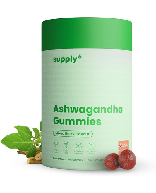 KSM-66 Ashwagandha & Vitamin D Gummy - 60 Count

