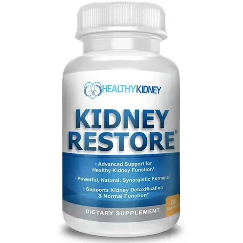 Kidney Restore Kidney Cleanse and Kidney Health Supplement to Support Normal Kidney Function, Vitamins for Kidney Health 60 caps
