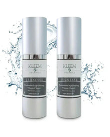 Kleem Organics Vitamin C Serum for Face with Hyaluronic Acid & Vitamin E - Firming Anti Aging Vitamin C Face Serum for Women to Boost Collagen, Reduce Wrinkles, Acne Spots, Dark Spots & Sun Damage
