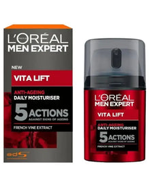 L'oreal Men Expert Vita Lift Anti-Ageing Daily Moisturiser 50ml, 1.7 Fl Oz
