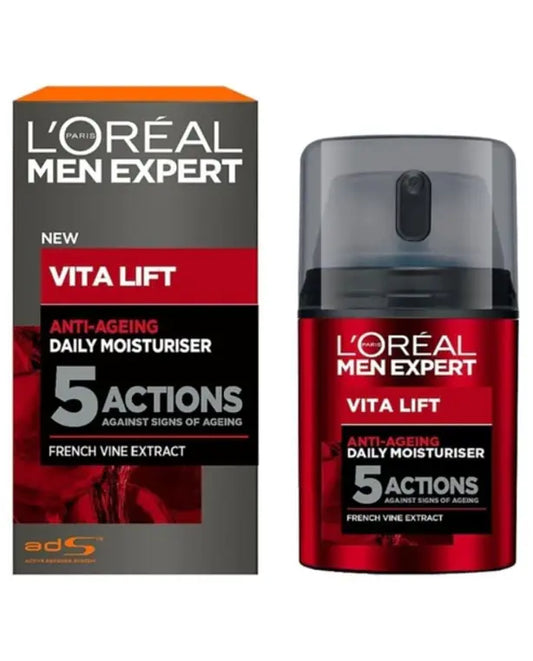 L'oreal Men Expert Vita Lift Anti-Ageing Daily Moisturiser 50ml, 1.7 Fl Oz
