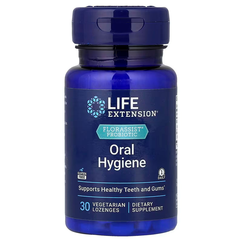 Life Extension, FLORASSIST Probiotic, Oral Hygiene, 30 Vegetarian Lozenges