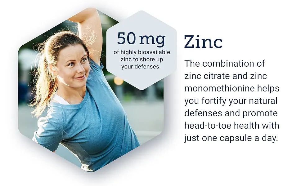 Life Extension Zinc Caps, zinc 50 mg, zinc citrate, 90 Count