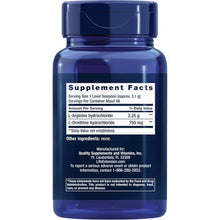 Life Extension Arginine Ornithine Powder, Promotes Muscle Health & Recovery, Gluten Free, Non-GMO, net Weight 150 Grams Life Extension