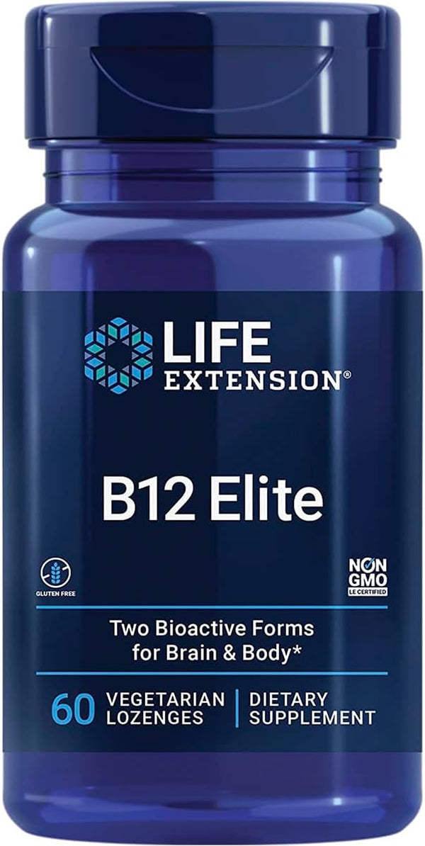 Life Extension, B12 Elite, 1,000 mcg, 60 Vegetarian Lozenges