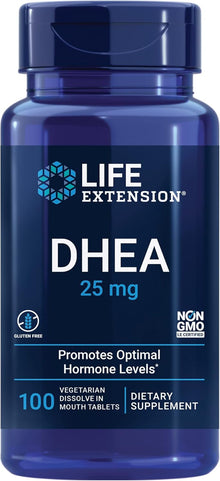 Life Extension DHEA 25 mg – 100 Capsules